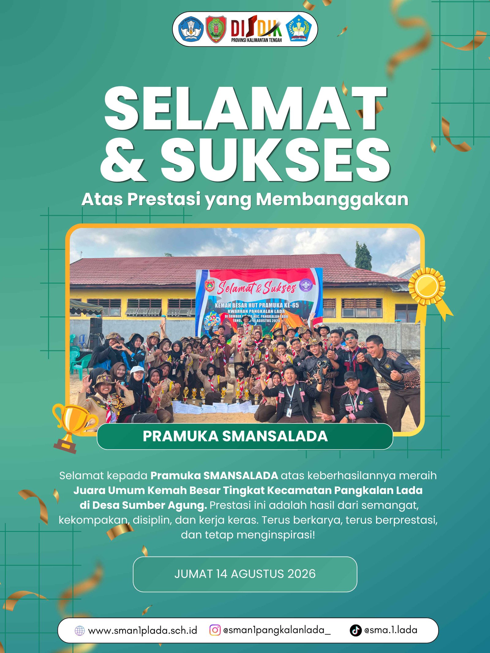 JUARA UMUM KEMAH BESAR PRAMUKA 