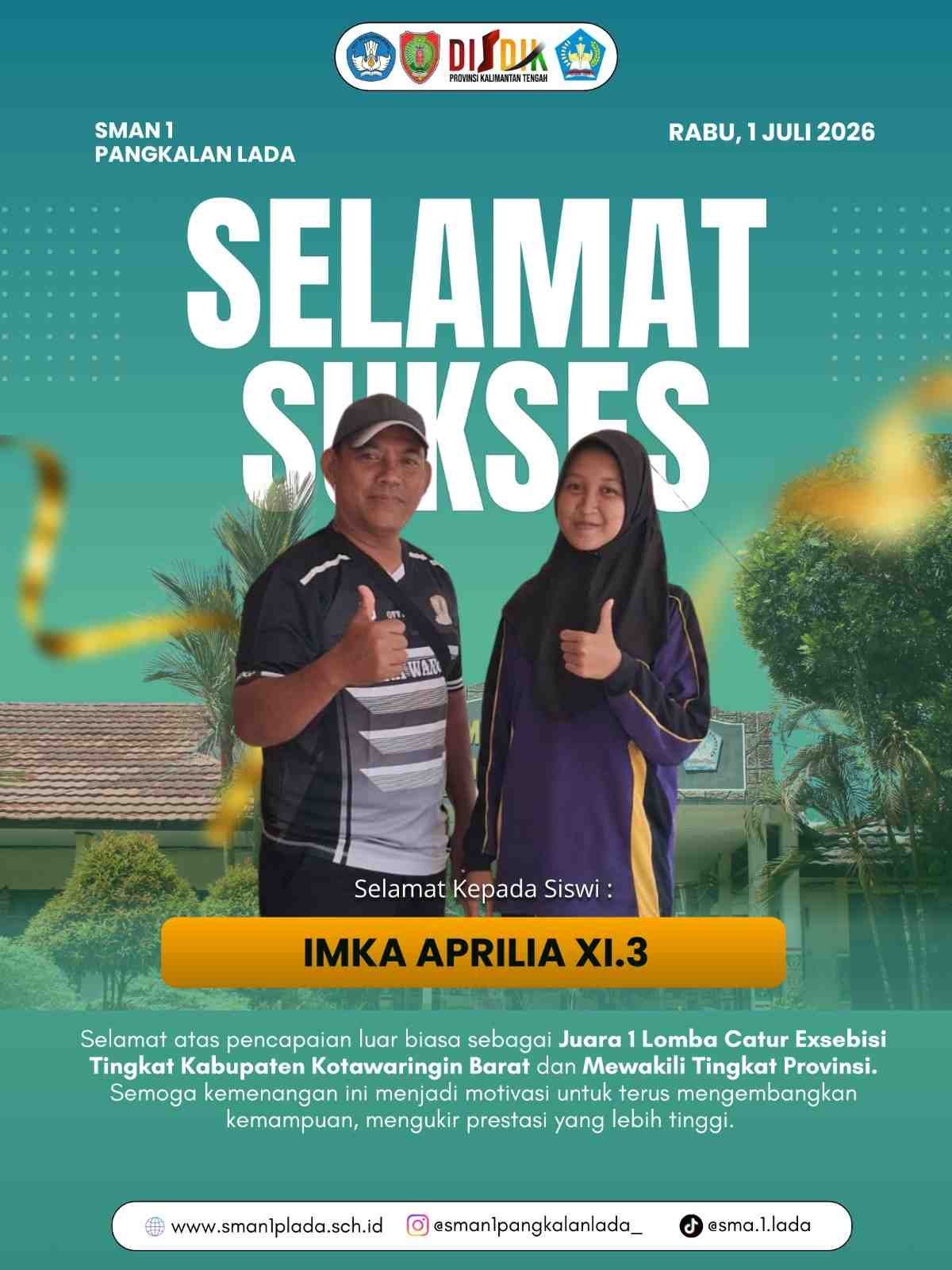 Juara 1 Lomba Catur 