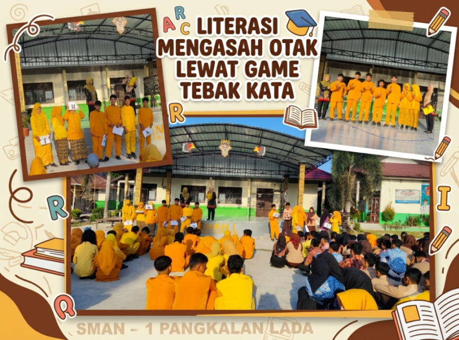 Mengasah Otak dan Kekompakan Lintas Angkatan Lewat Game Tebak Kata di Kamis Literasi