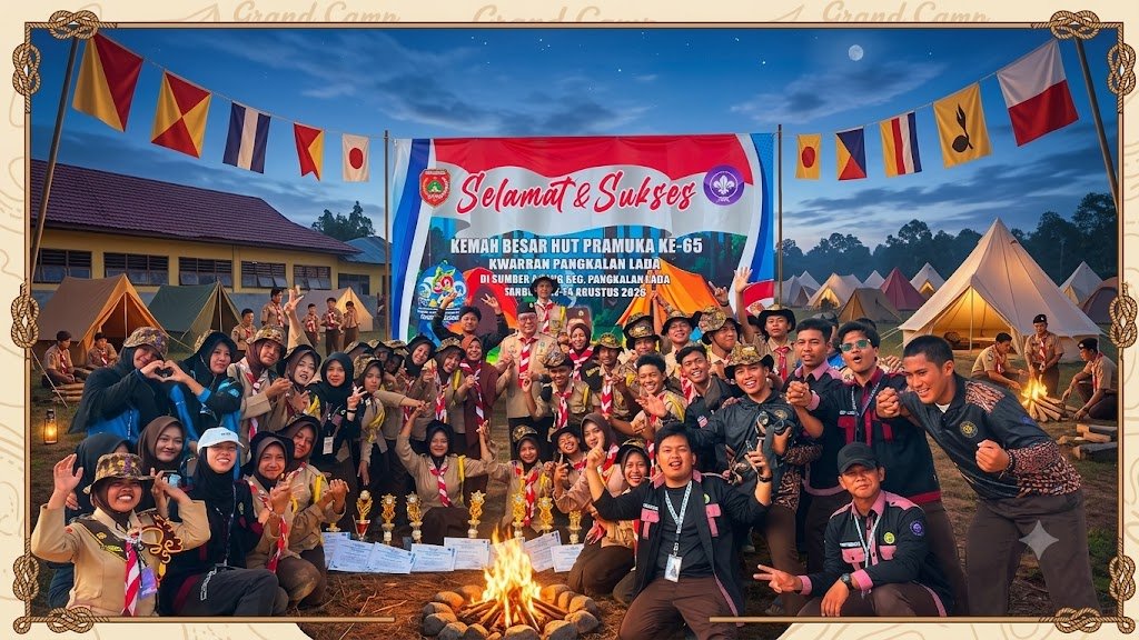 PRAMUKA SMANSALADA MERAIH JUARA UMUM KEMAH BESAR
